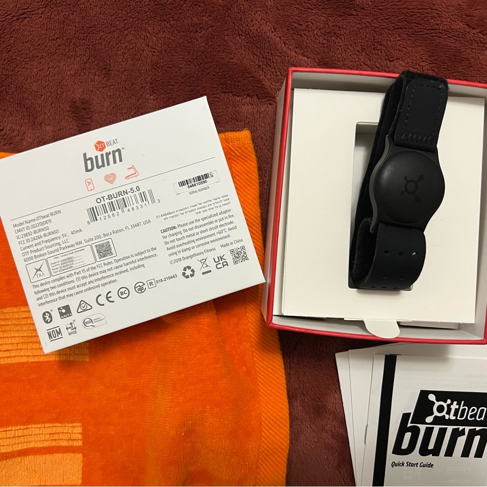 Orangetheory beat burn monitor